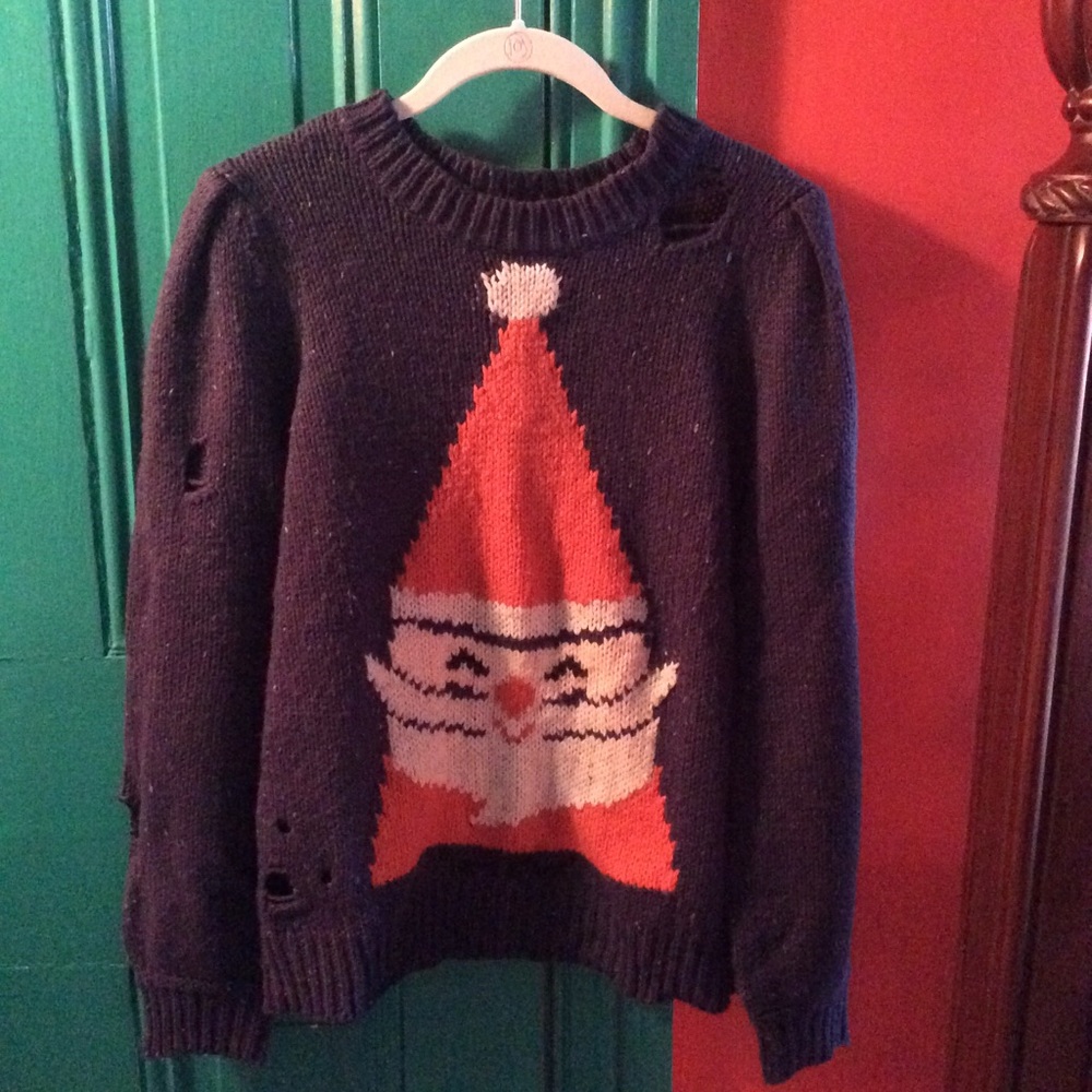 Wildfox Jingle Man Misty Sweater EUC size XS
